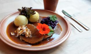 Rhöner Wildbraten mit Grünen Klößen